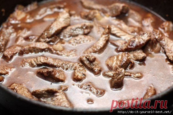 Тушеное мясо