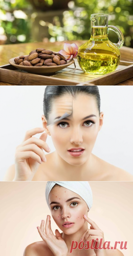 Применение миндального масла для лица от морщин