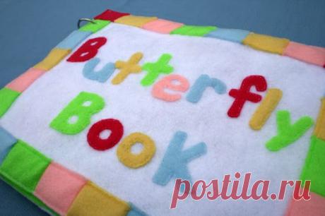 The Quiet Book Blog: Free Butterfly Quiet Book Template