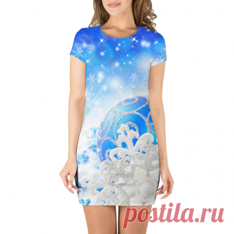 3D Платье на Новый год