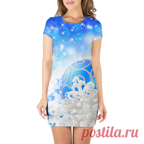 3D Платье на Новый год