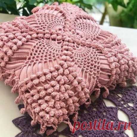 Красивые мотивы крючком!
СХЕМА УЗОРА КРЮЧКОМ ...