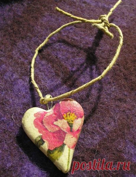 Сердечки-валентинки. МК