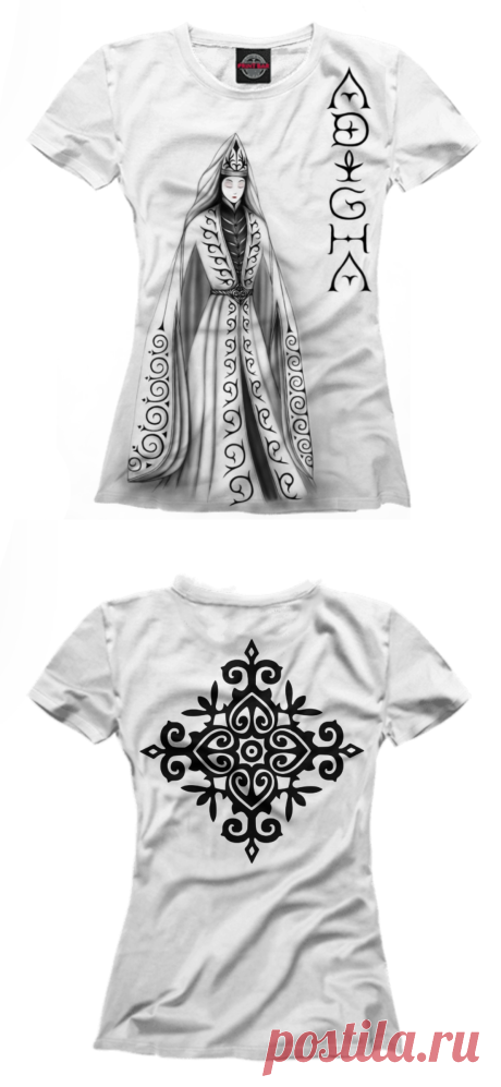 T-shirt in the Circassian style Circassian Adyghe Çerkes Adıge ornament
