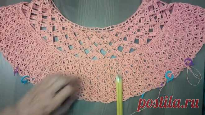 Туника Вязание крючком для начинающих Crochet tunic