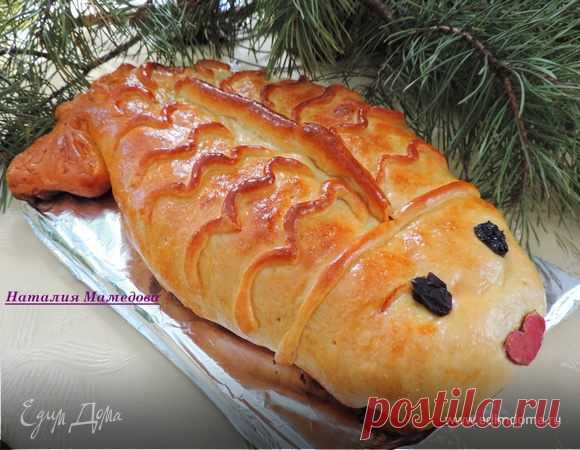 Трехслойная кулебяка 