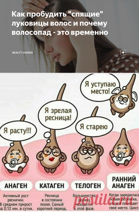 Как пробудить "спящие" луковицы волос и почему волосопад - это временно | beauty viewer | Яндекс Дзен