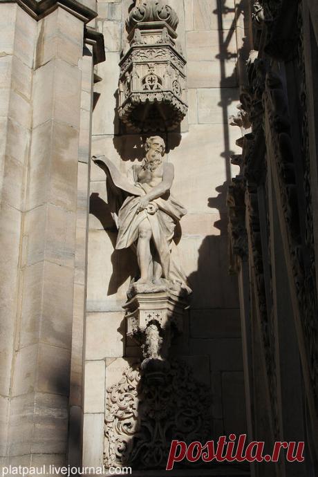 ИТАЛИЯ. Милан. На крыше Дуомо...