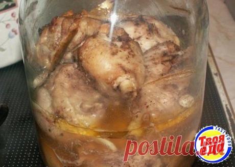 Курочка в банке