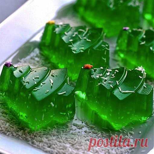 Алкогольное желе на Новый год «Jello Shots».