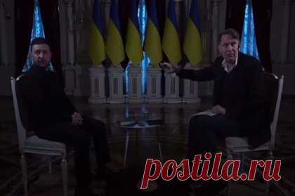 В России назвали Зеленского показушником после отключения света во время интервью