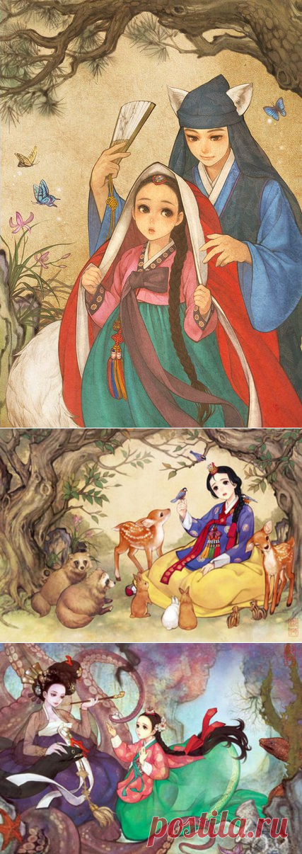 Культовые сказки на корейский мотив.