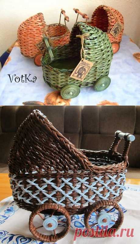 коляска.