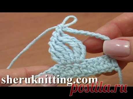 Crochet Complex Stitch Made Of Tall Stitches Tutorial 19 Crochet  For Beginners