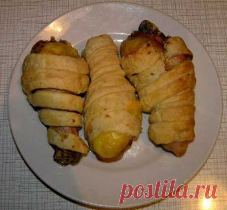 Куриные ножки в тесте &quot;Мумия&quot; » ВКУСНЫЕ РЕЦЕПТЫ 2016 С ФОТО