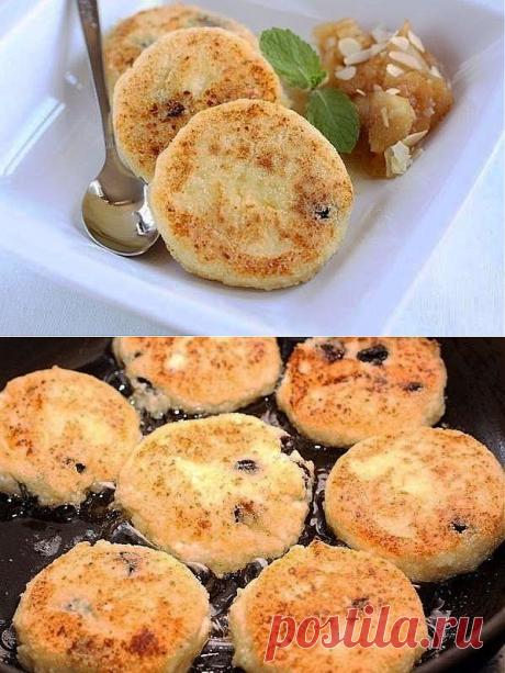 Как приготовить блюдо "сырники с манкой и изюмом" - рецепт, ингридиенты и фотографии | sloosh