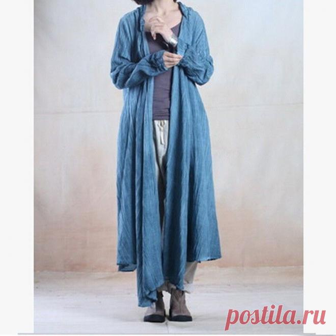 4 цветов 2015 женщин полный рукав хлопок и лен халат платье однобортный высокое качество серый длинное платье платье, принадлежащий категории Платья и относящийся к Одежда и аксессуары для женщин на сайте AliExpress.com | Alibaba Group