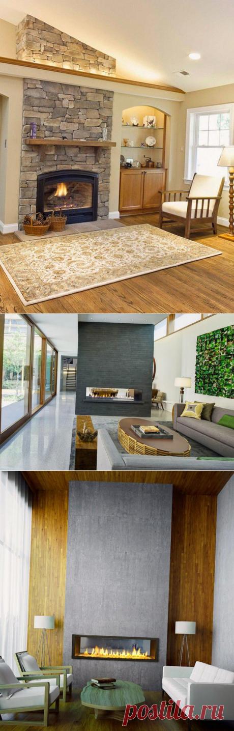 Камины в интерьере фото — 57 дизайнерских решений