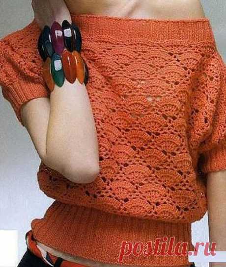 Связать кофту крючком