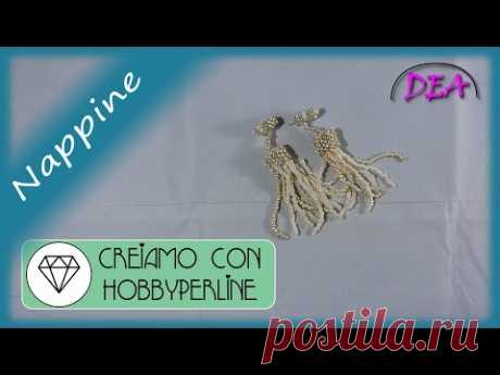 Trailer collaborazione HobbyPerline-nappine per borsa a crochet-perlinatura.