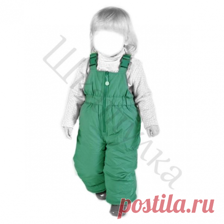 Выкройка простого полукомбинезона | Шкатулка