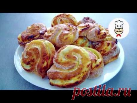 Выпечка из творога - домашние булочки / Что приготовить с творогом / Волшебная еда домашняя выпечка