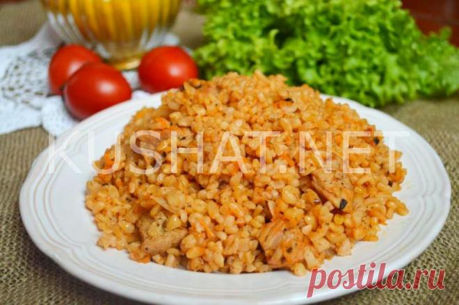 Плов из булгура. Пошаговый рецепт с фото - Кушать нет