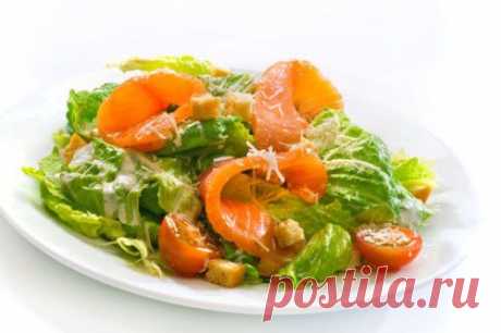 Легкие и вкусные блюда: 6 рецептов салатов с лососем / Простые рецепты
