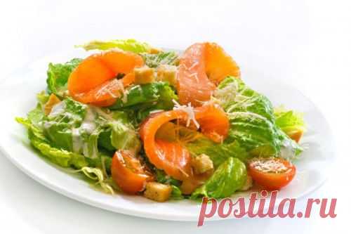 Легкие и вкусные блюда: 6 рецептов салатов с лососем / Простые рецепты