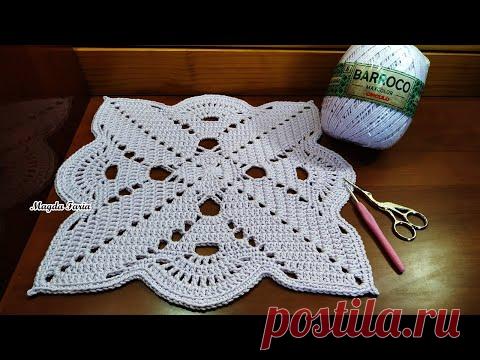 Sousplat Adriático em crochê