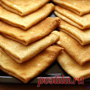 ЗАВАРНЫЕ БЛИНЫ НА МОЛОКЕ.
