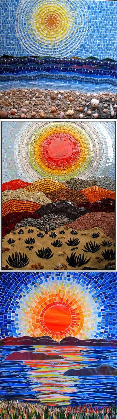 Радость из кусочков и осколочков :) | Очумелые ручки