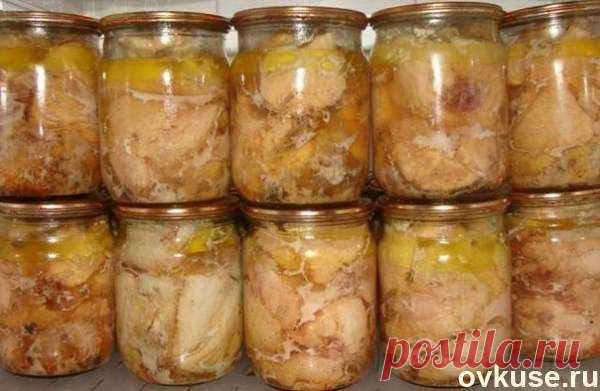 Вкуснейшая домашняя тушенка из курицы - Простые рецепты Овкусе.ру