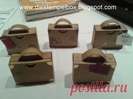 Die Stempelbox... kreative Ideen: Ich packe meinen Koffer...