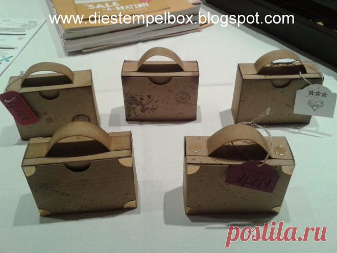 Die Stempelbox... kreative Ideen: Ich packe meinen Koffer...