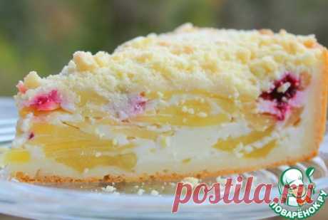 Яблочный пирог "Нежность" – кулинарный рецепт