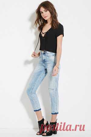 Mid-Rise Straight Crop Jeans - Поиск в Google