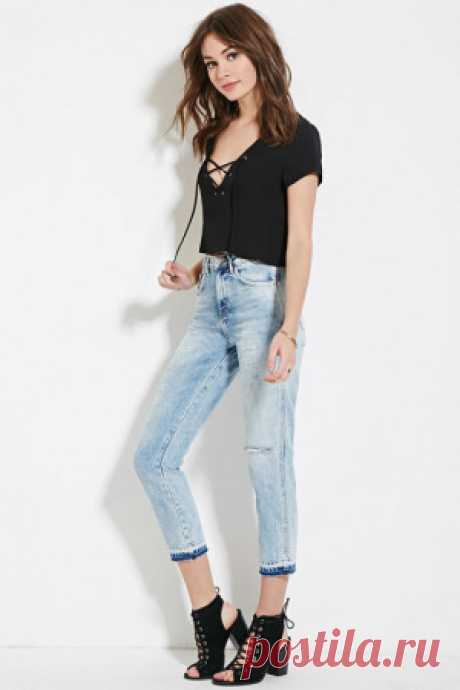 Mid-Rise Straight Crop Jeans - Поиск в Google