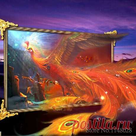 mosaic pebble Picture - More Detailed Picture about Needlework 5d Diamond Painting Mosaic 3d Cross Stitch Round Diamond Embroidery Kit Rhinestones Picture Animal Phoenix Wall Decor Picture in Sewing Tools &amp; Accessory from Novelty Life | Aliexpress.com | Alibaba Group