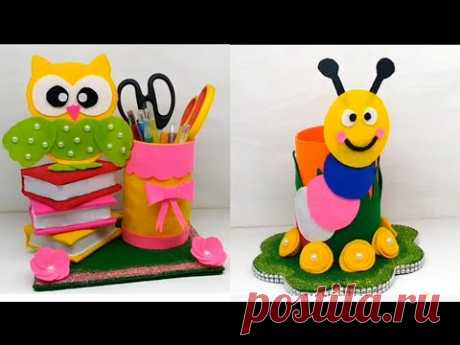 2 MODEL TEMPAT PENSIL PALING LUCU 😍 - BAHAN BEKAS - BOTTLE CRAFT IDEAS