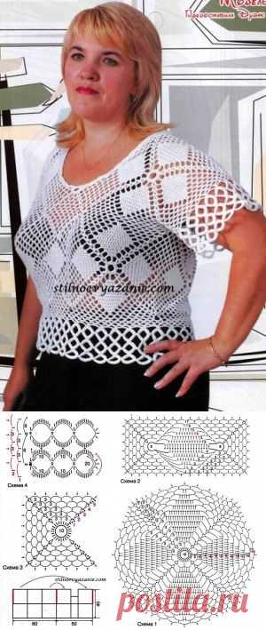 Топ для пышных красавиц | Золотые Руки