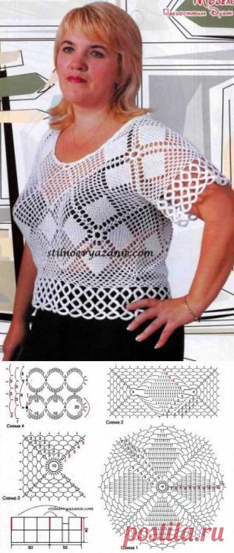 Топ для пышных красавиц | Золотые Руки