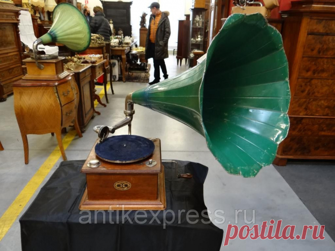 Антикварный Английсий граммофон TURNTABLE artt g10 - 38 000 руб.: купить, цена - антикварные музыкальные инструменты от Antikexpress