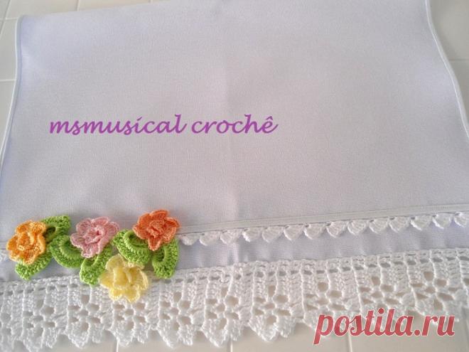 Очень красивая обвязка крючком (УЗОРЫ КРЮЧКОМ) | Журнал Вдохновение Рукодельницы