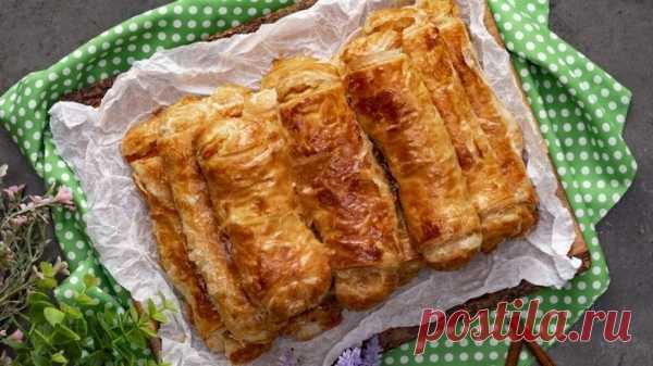 Штрудель с тыквой из слоеного теста: самый вкусный рецепт