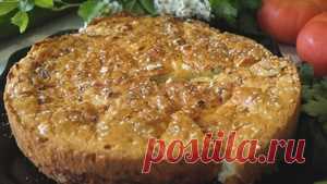 Заливной Пирог с капустой, проще не бывает. Очень и Очень Вкусный! рецепт с фотографиями