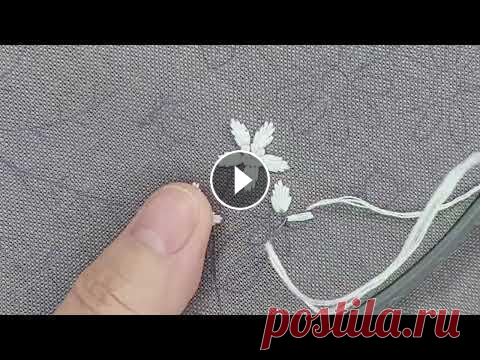 монохромная вышивка гладью бонического семплера ЦВЕТЫ Вышивка гладью ботанического сюжета мулине в 3 нитки, простая гладь, фр.узелок, стебельчатый шов, рыбья косточка....