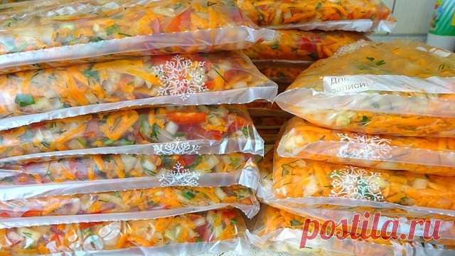 Отличная Заморозка Овощей! — Домашняя кулинария