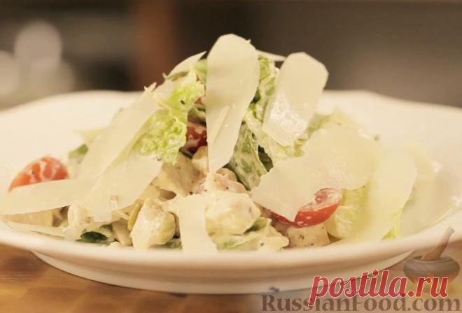 50 рецептов салатов с курицей с фото.