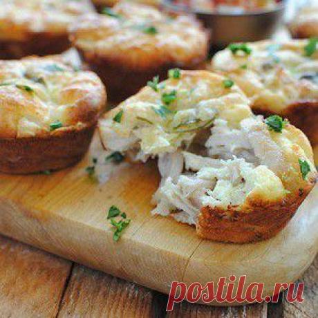Куриные маффины с сыром рецепт – закуски